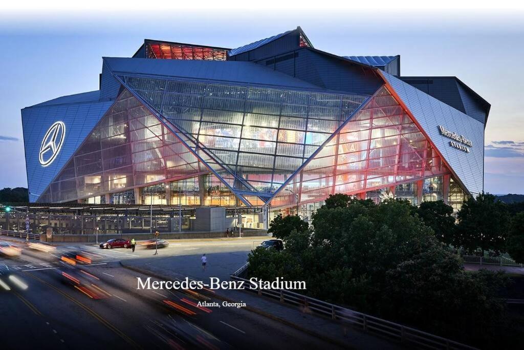 Mbz Stadium*Modern House*King Bed*Wi-Fi*Smart Tv Atlanta Exterior foto